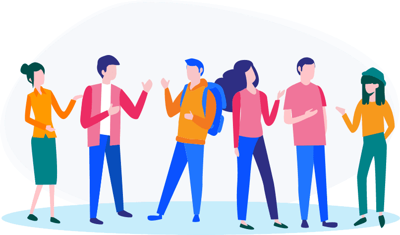 Illustration of a social group for a civics paper done by Pro-Paper
