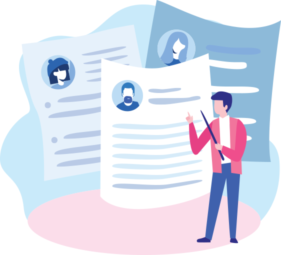 Illustration showing the art of writing a personal statement at Pro-Paper