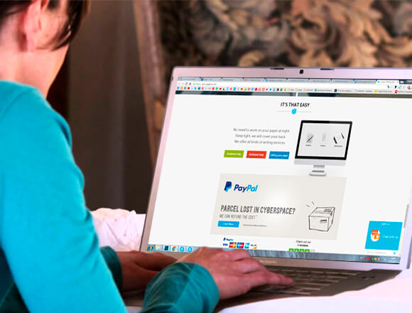 Ordering a response essay on a Pro-Paper website from a personal computer
